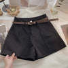 Shorts de Talla Grande para Mujer, Corte A y Cintura Alta
