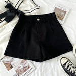 Shorts de Talla Grande para Mujer, Corte A y Cintura Alta