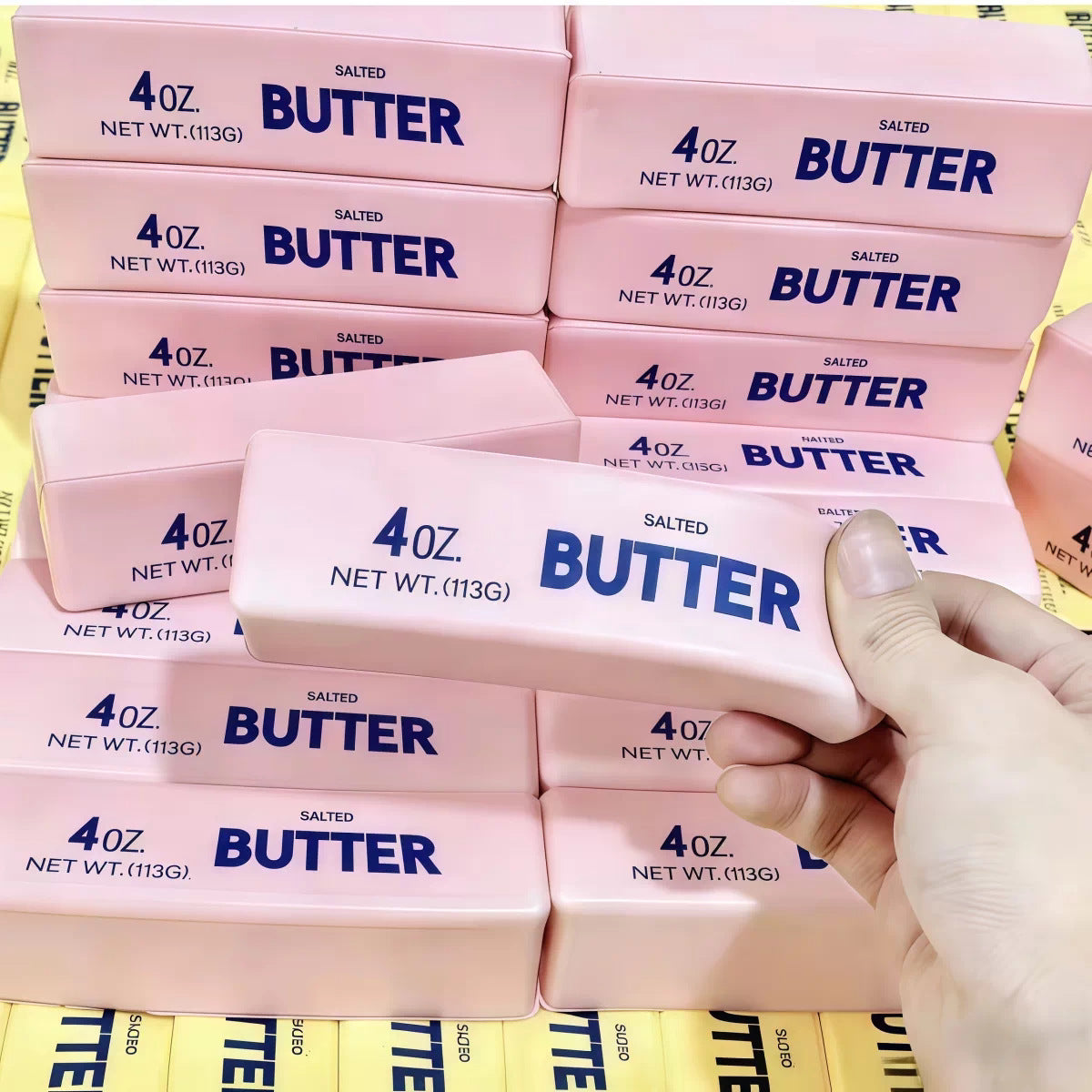 Butter stick slow-rebound squishy