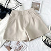 Shorts de Talla Grande para Mujer, Corte A y Cintura Alta